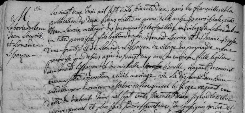 Mariage Leonarde Lissajou Jean Lacroix 1.jpg